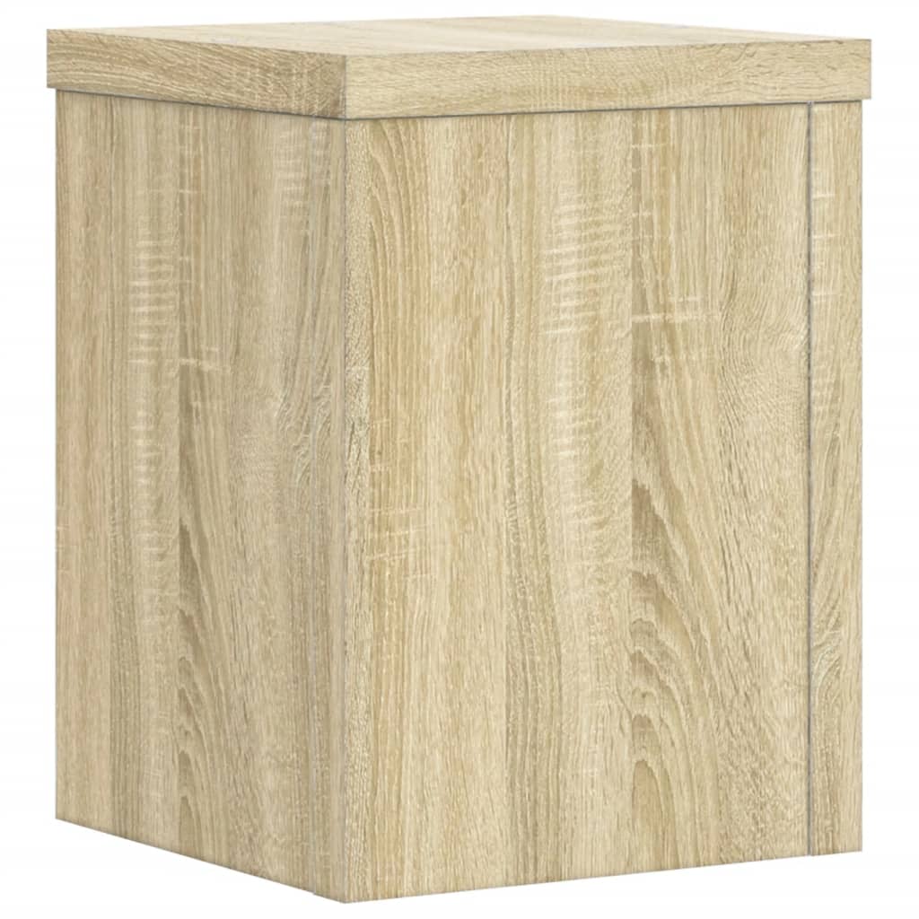 Stovai augalams, 2vnt., ąžuolo, 15x15x20cm, apdirbta mediena Stovai augalams, 2vnt., ąžuolo, 15x15x20cm, apdirbta mediena - Image 5