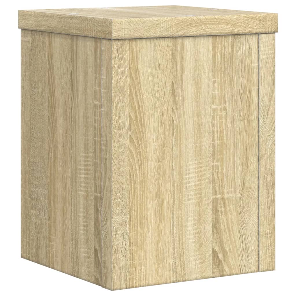 Stovai augalams, 2vnt., ąžuolo, 15x15x20cm, apdirbta mediena Stovai augalams, 2vnt., ąžuolo, 15x15x20cm, apdirbta mediena - Image 7