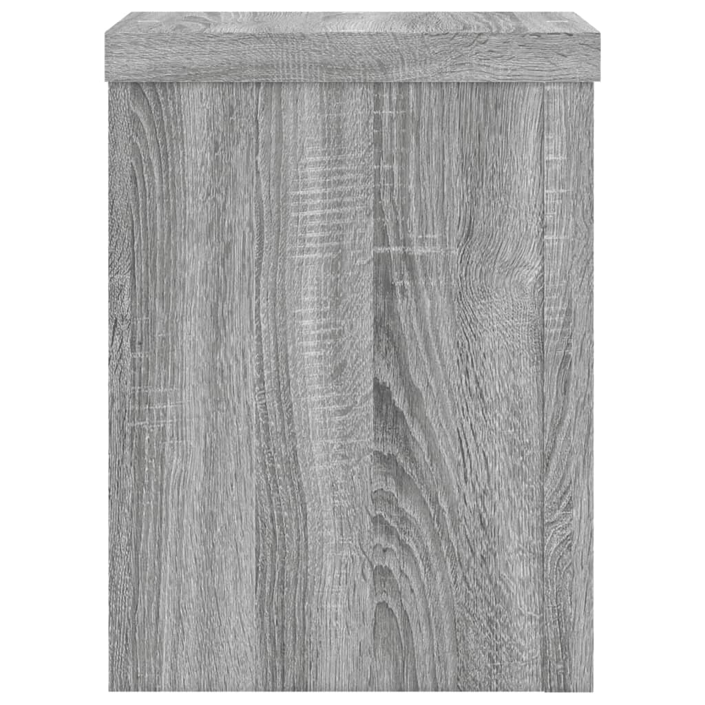 Stovai augalams, 2vnt., pilki ąžuolo, 15x15x20cm, mediena Stovai augalams, 2vnt., pilki ąžuolo, 15x15x20cm, mediena - Image 6