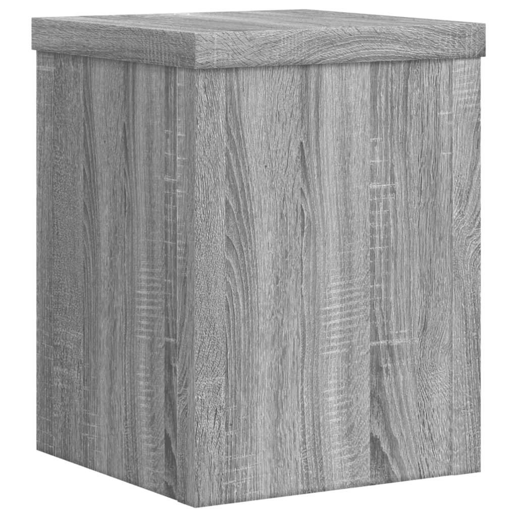 Stovai augalams, 2vnt., pilki ąžuolo, 15x15x20cm, mediena Stovai augalams, 2vnt., pilki ąžuolo, 15x15x20cm, mediena - Image 7