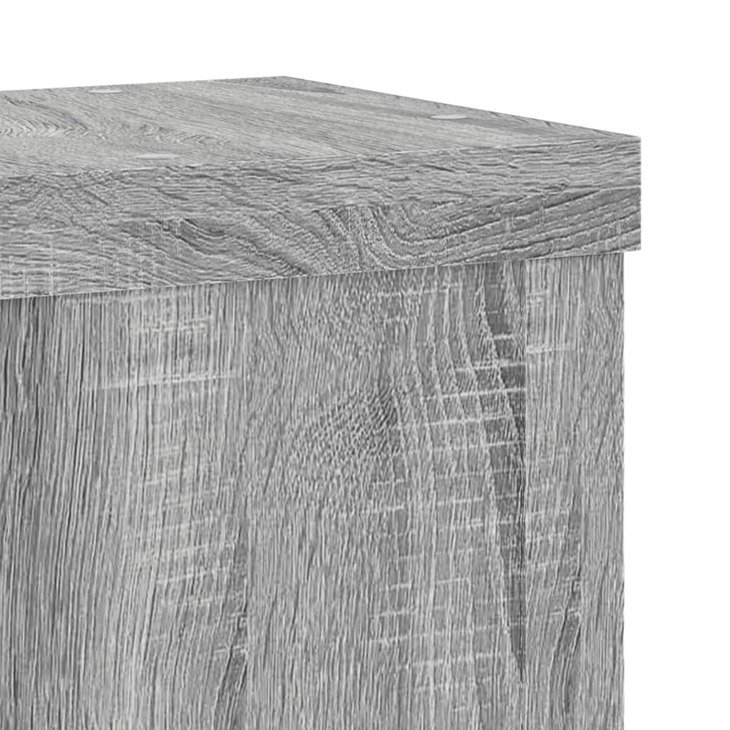 Stovai augalams, 2vnt., pilki ąžuolo, 15x15x20cm, mediena Stovai augalams, 2vnt., pilki ąžuolo, 15x15x20cm, mediena - Image 9