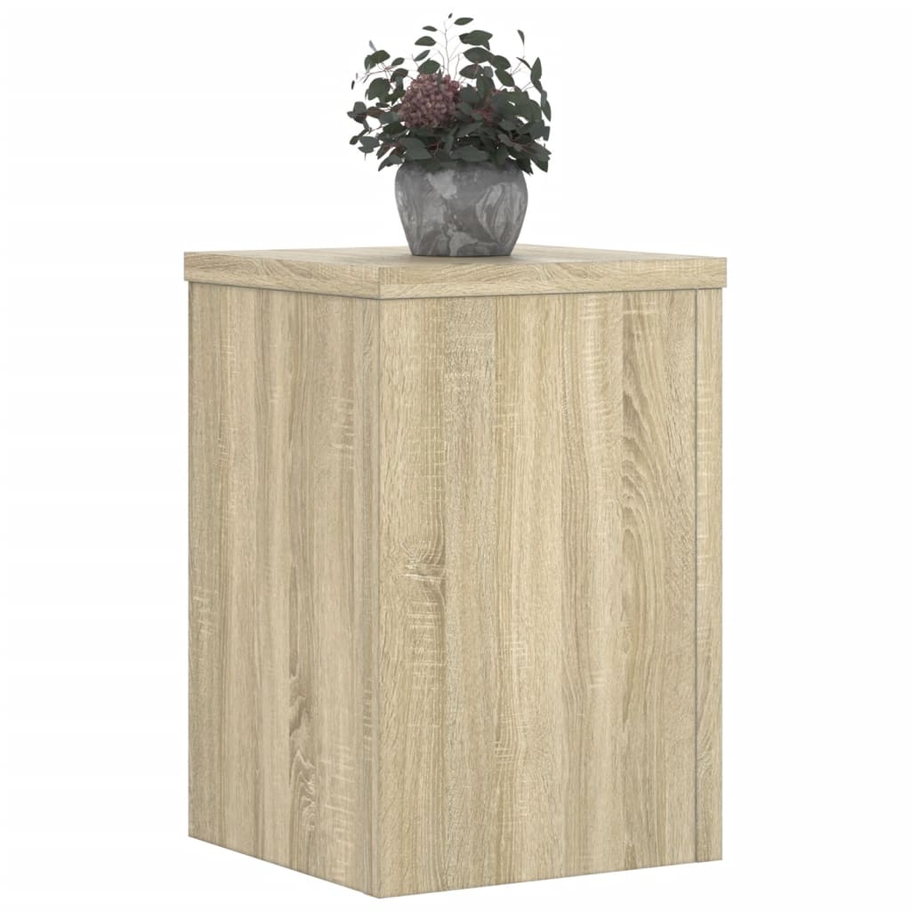 Stovai augalams, 2vnt., ąžuolo, 20x20x30cm, apdirbta mediena Stovai augalams, 2vnt., ąžuolo, 20x20x30cm, apdirbta mediena - Image 10