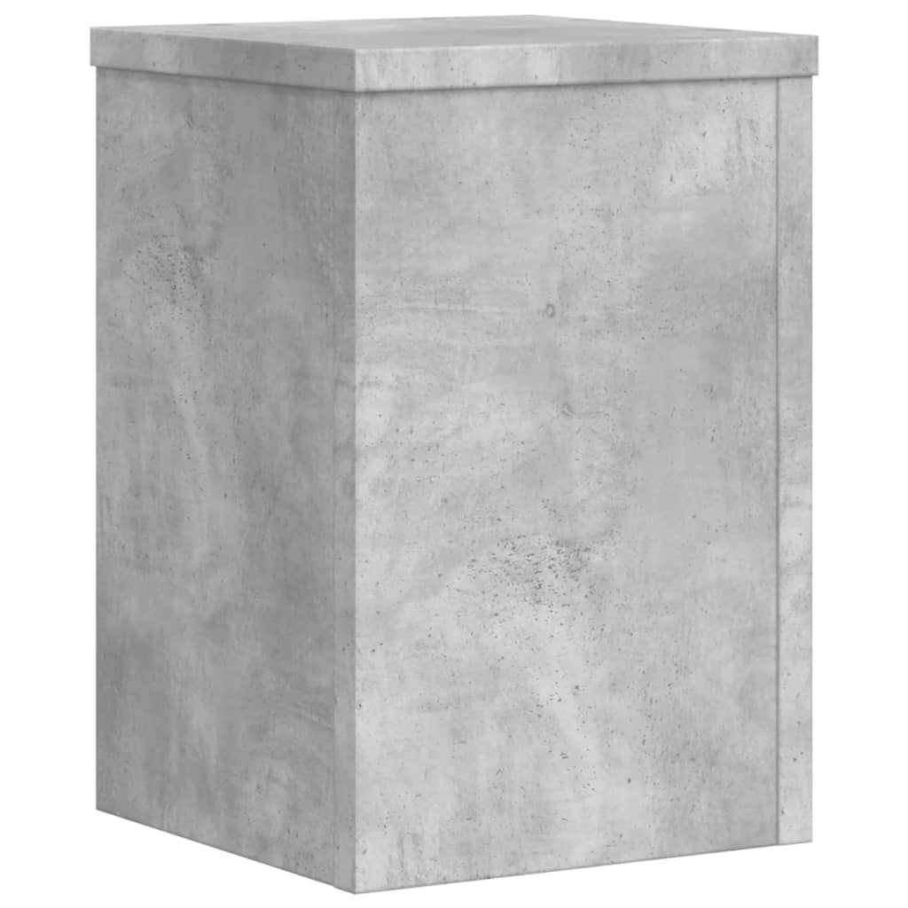 Stovai augalams, 2vnt., betono, 20x20x30cm, apdirbta mediena Stovai augalams, 2vnt., betono, 20x20x30cm, apdirbta mediena - Image 7