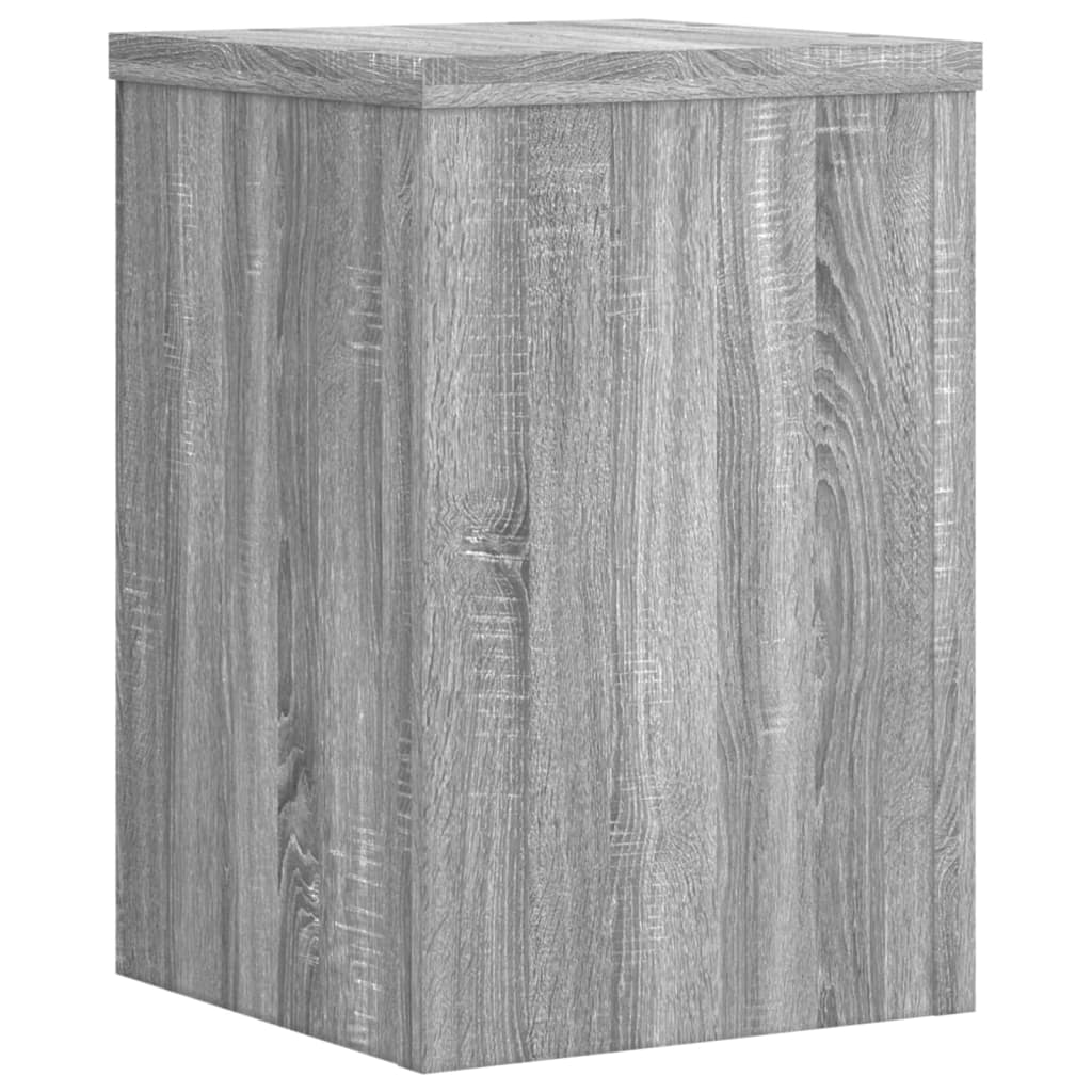 Stovai augalams, 2vnt., pilki ąžuolo, 20x20x30cm, mediena Stovai augalams, 2vnt., pilki ąžuolo, 20x20x30cm, mediena - Image 5