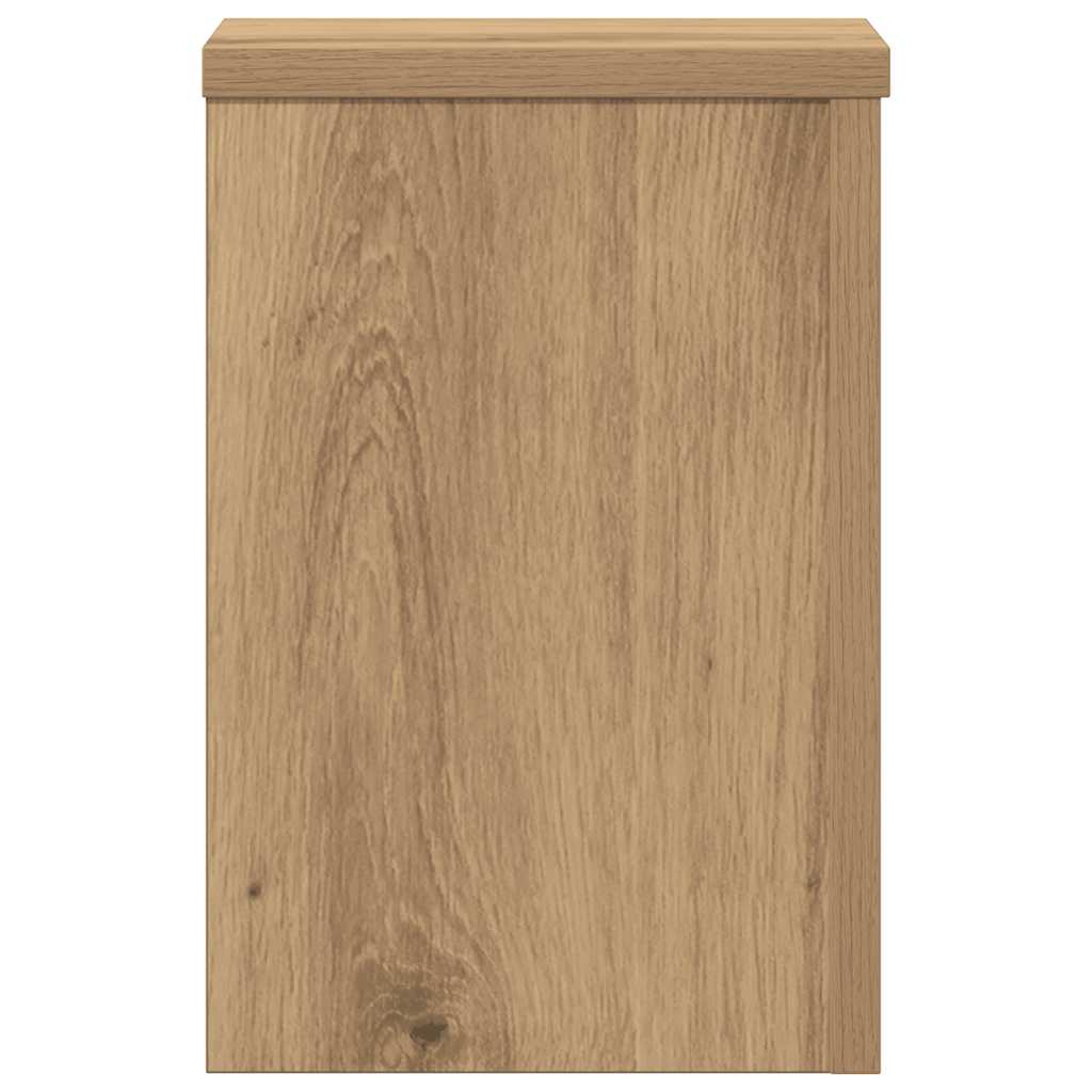 Stovai augalams, 2vnt., artisano ąžuolo, 20x20x30cm, mediena Stovai augalams, 2vnt., artisano ąžuolo, 20x20x30cm, mediena - Image 7