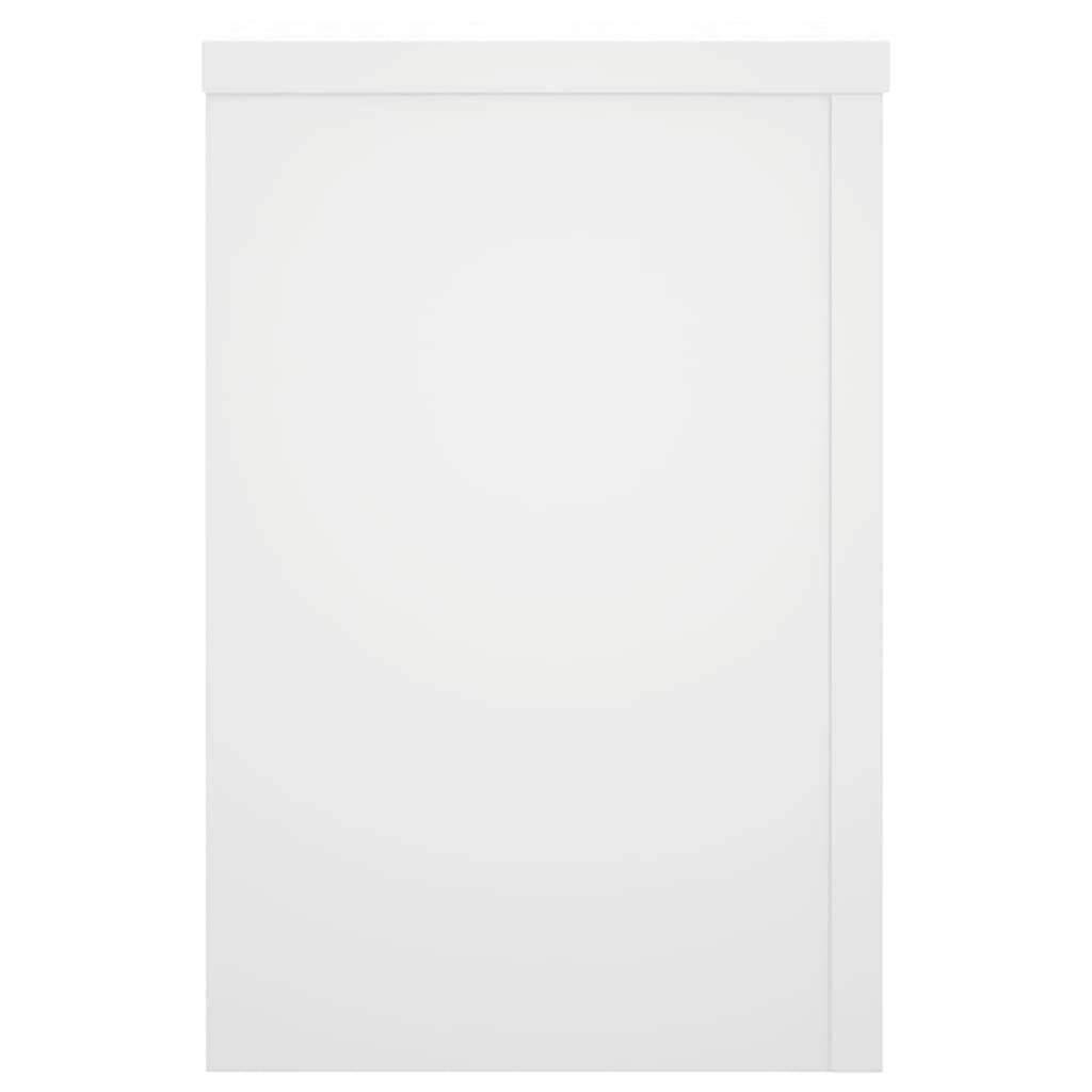 Stovai augalams, 2vnt., balti, 25x25x35cm, apdirbta mediena Stovai augalams, 2vnt., balti, 25x25x35cm, apdirbta mediena - Image 8