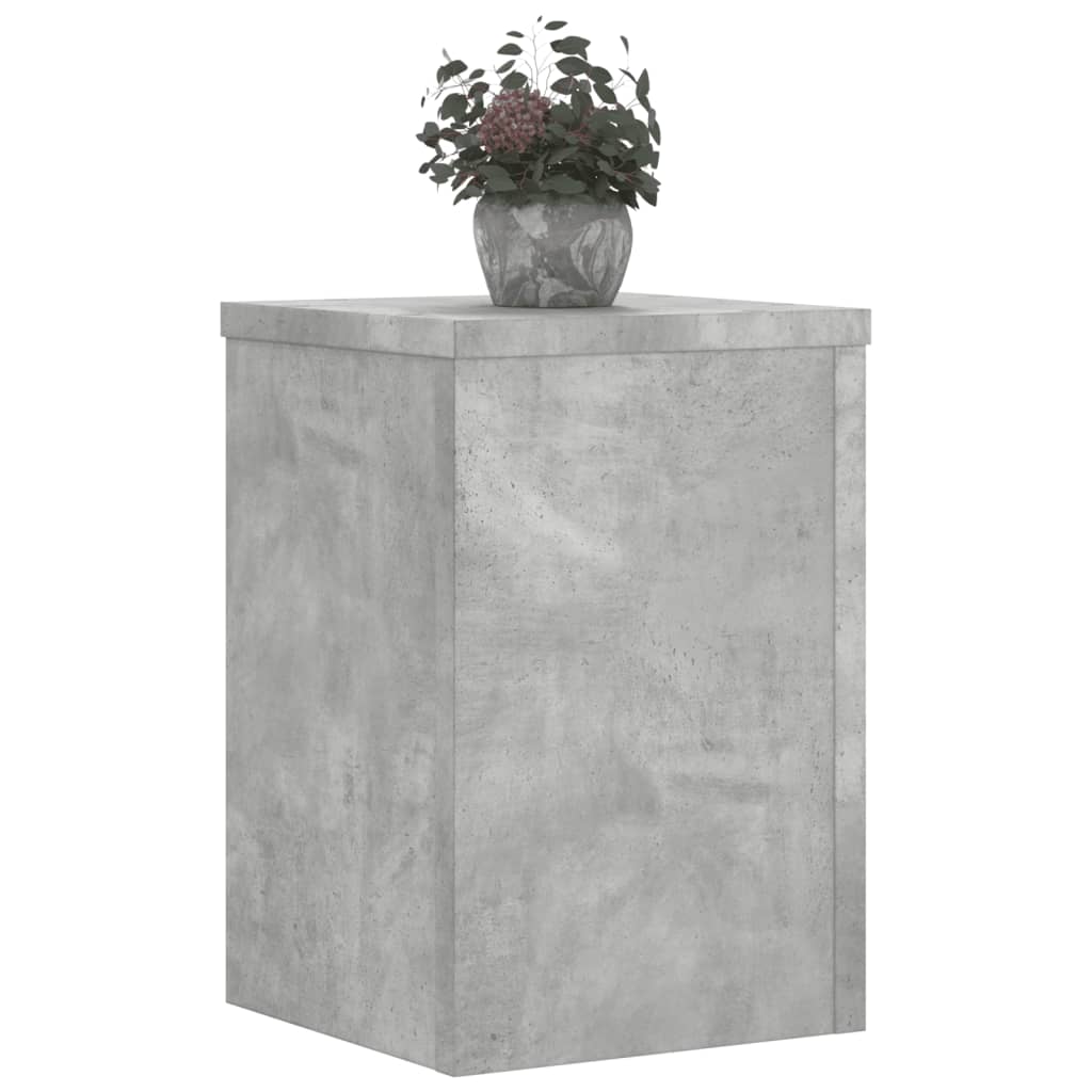 Stovai augalams, 2vnt., betono, 25x25x35cm, apdirbta mediena Stovai augalams, 2vnt., betono, 25x25x35cm, apdirbta mediena - Image 10