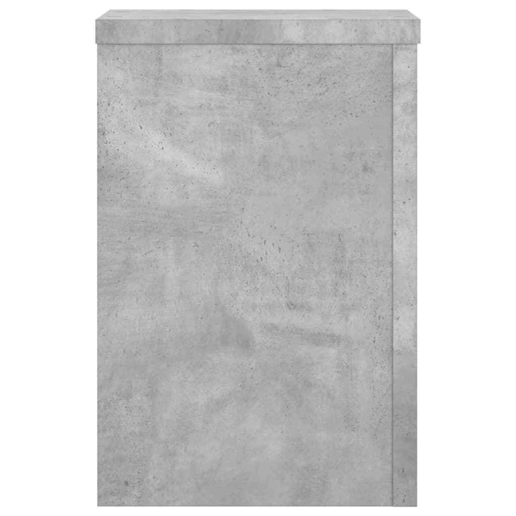 Stovai augalams, 2vnt., betono, 25x25x35cm, apdirbta mediena Stovai augalams, 2vnt., betono, 25x25x35cm, apdirbta mediena - Image 6