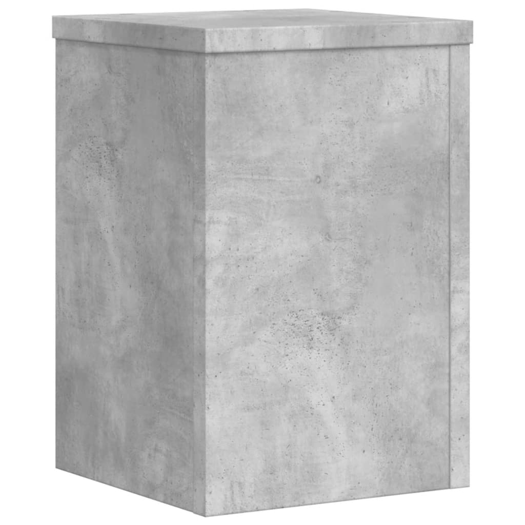 Stovai augalams, 2vnt., betono, 25x25x35cm, apdirbta mediena Stovai augalams, 2vnt., betono, 25x25x35cm, apdirbta mediena - Image 7