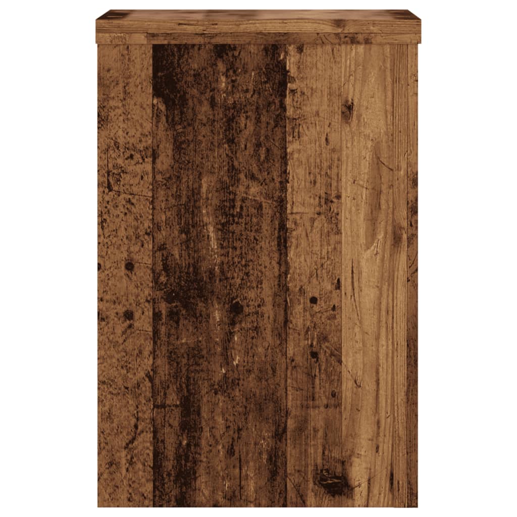 Stovai augalams, 2vnt., sendintos medienos, 25x25x35cm, mediena Stovai augalams, 2vnt., sendintos medienos, 25x25x35cm, mediena - Image 5