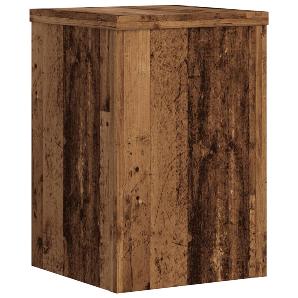 Stovai augalams, 2vnt., sendintos medienos, 25x25x35cm, mediena Stovai augalams, 2vnt., sendintos medienos, 25x25x35cm, mediena - Image 6