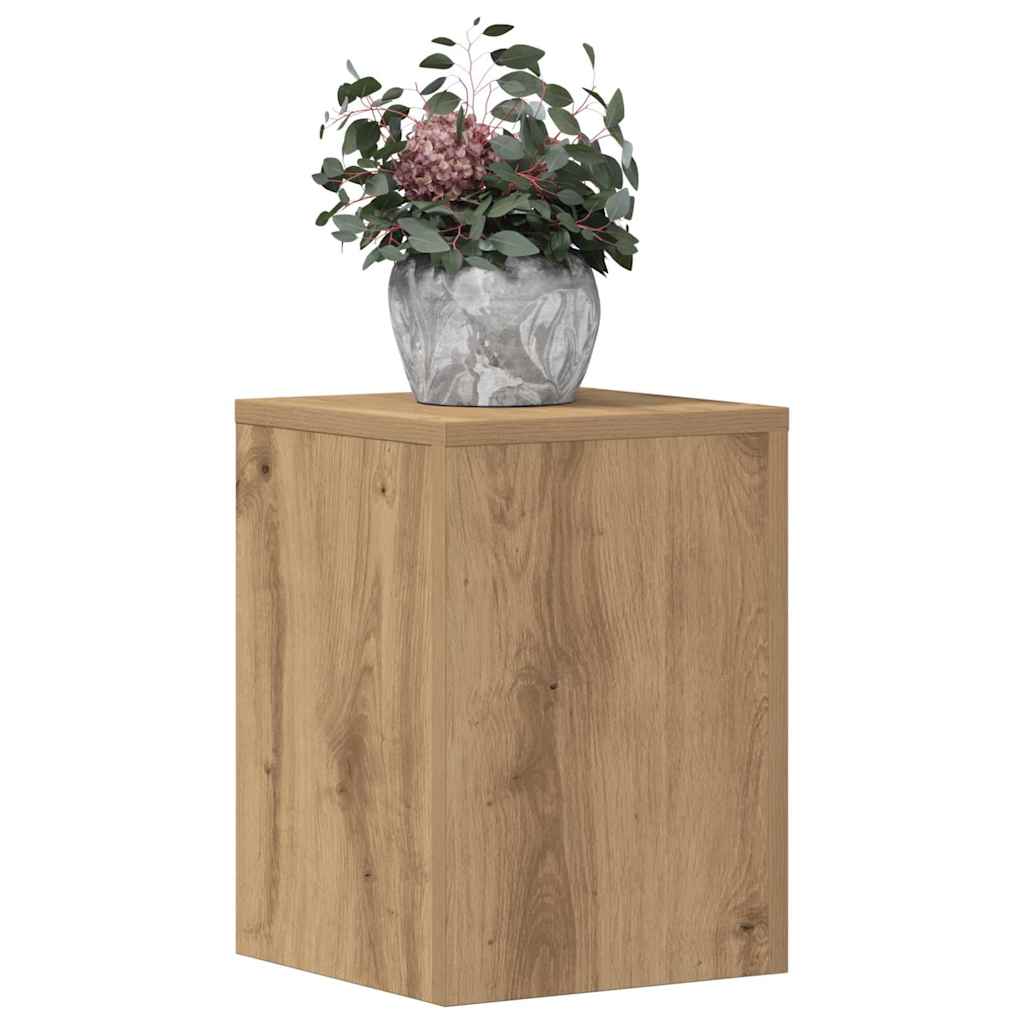 Stovai augalams, 2vnt., artisano ąžuolo, 25x25x35cm, mediena Stovai augalams, 2vnt., artisano ąžuolo, 25x25x35cm, mediena - Image 9