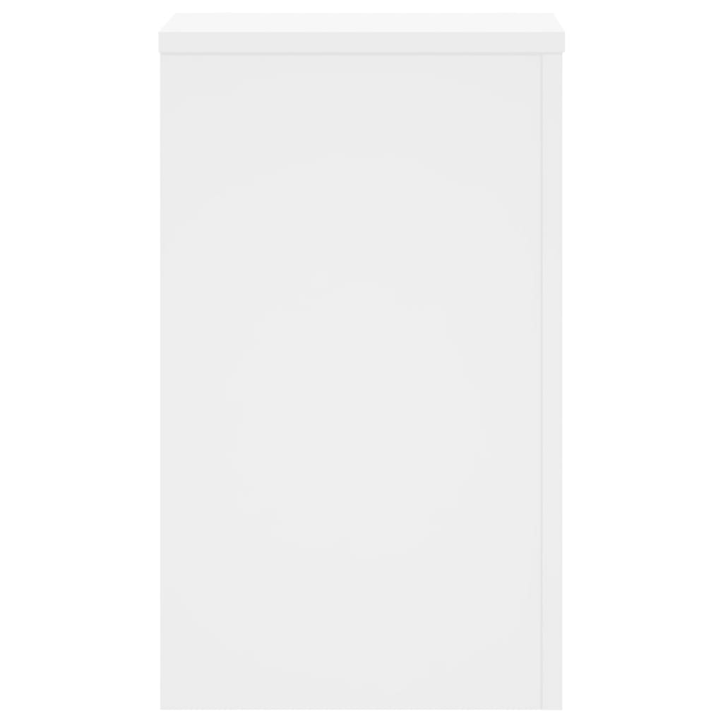 Stovai augalams, 2vnt., balti, 30x30x50cm, apdirbta mediena Stovai augalams, 2vnt., balti, 30x30x50cm, apdirbta mediena - Image 8