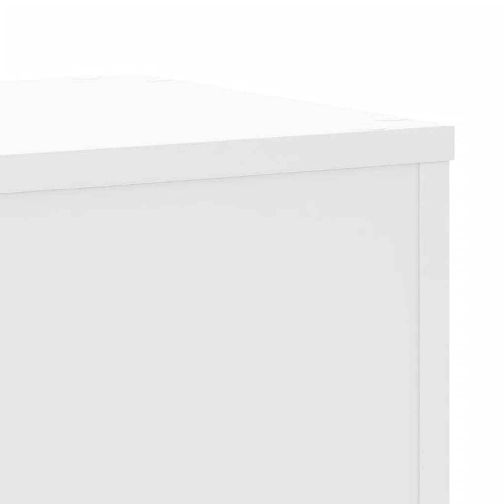 Stovai augalams, 2vnt., balti, 30x30x50cm, apdirbta mediena Stovai augalams, 2vnt., balti, 30x30x50cm, apdirbta mediena - Image 9