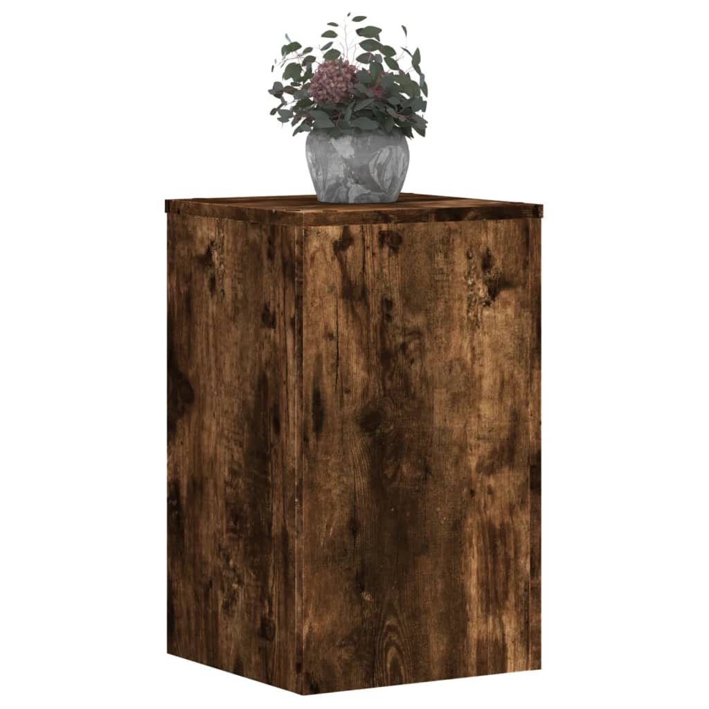 Stovai augalams, 2vnt., dūminiai, 30x30x50cm, apdirbta mediena Stovai augalams, 2vnt., dūminiai, 30x30x50cm, apdirbta mediena - Image 10
