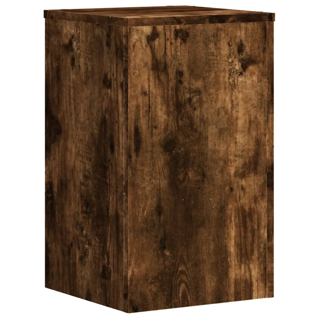Stovai augalams, 2vnt., dūminiai, 30x30x50cm, apdirbta mediena Stovai augalams, 2vnt., dūminiai, 30x30x50cm, apdirbta mediena - Image 5