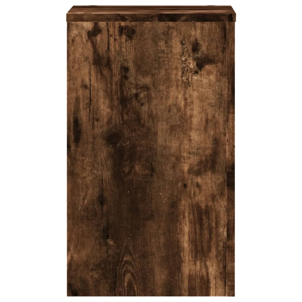 Stovai augalams, 2vnt., dūminiai, 30x30x50cm, apdirbta mediena Stovai augalams, 2vnt., dūminiai, 30x30x50cm, apdirbta mediena - Image 6