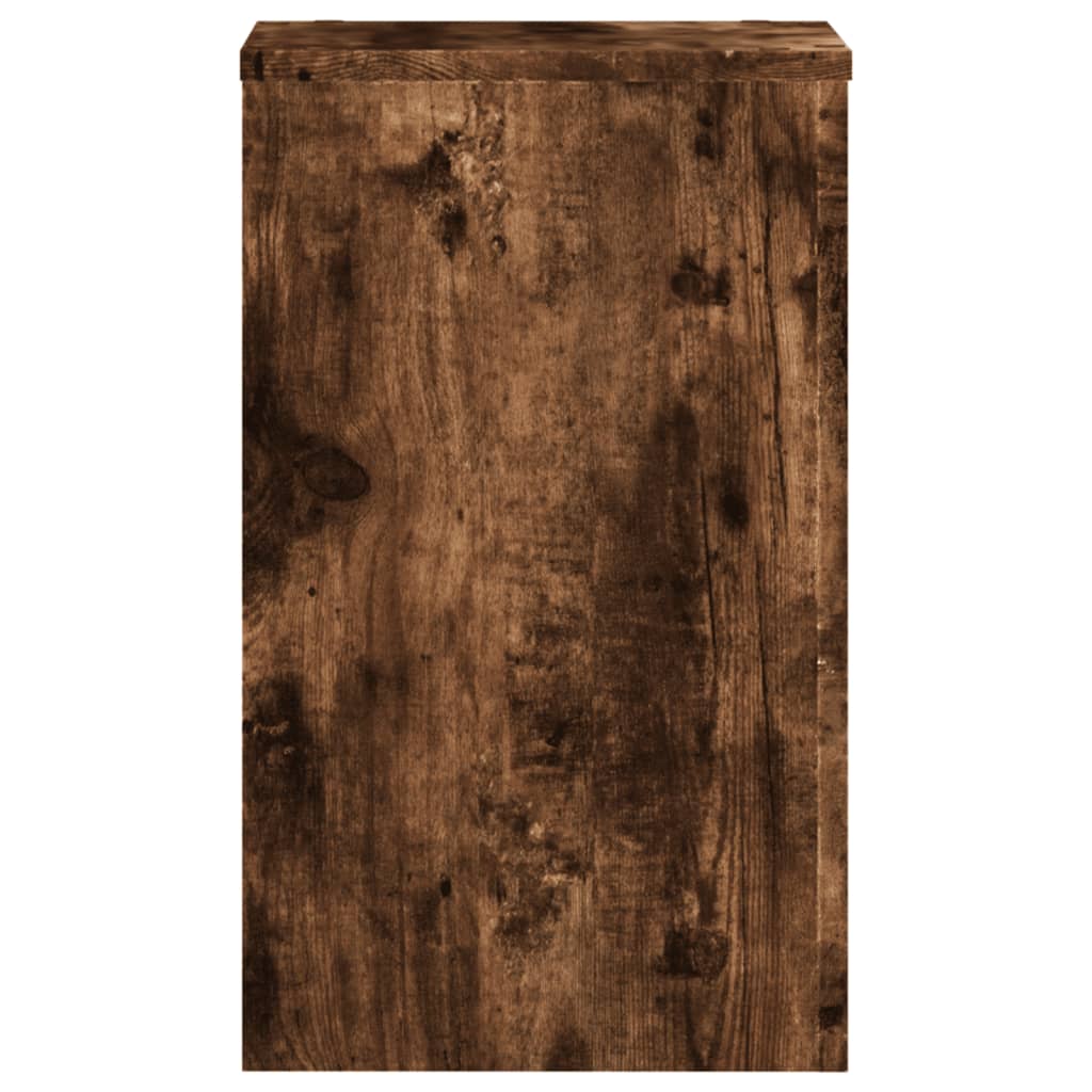 Stovai augalams, 2vnt., dūminiai, 30x30x50cm, apdirbta mediena Stovai augalams, 2vnt., dūminiai, 30x30x50cm, apdirbta mediena - Image 8