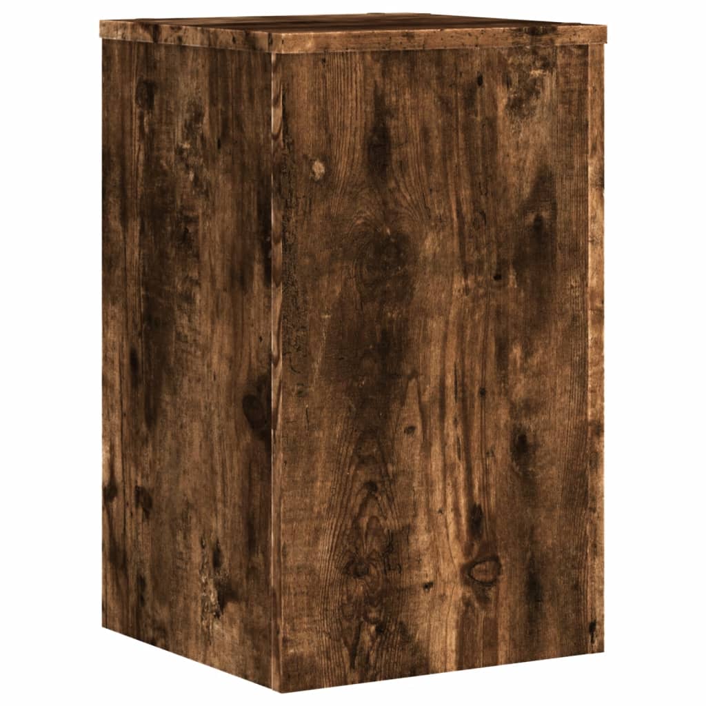 Stovai augalams, 2vnt., dūminiai, 30x30x50cm, apdirbta mediena Stovai augalams, 2vnt., dūminiai, 30x30x50cm, apdirbta mediena - Image 7