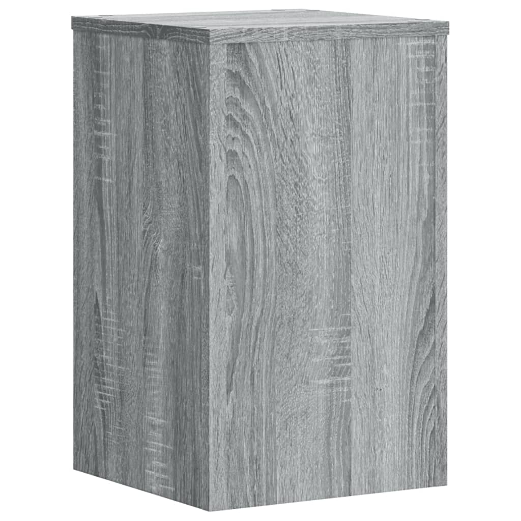 Stovai augalams, 2vnt., pilki ąžuolo, 30x30x50cm, mediena Stovai augalams, 2vnt., pilki ąžuolo, 30x30x50cm, mediena - Image 5