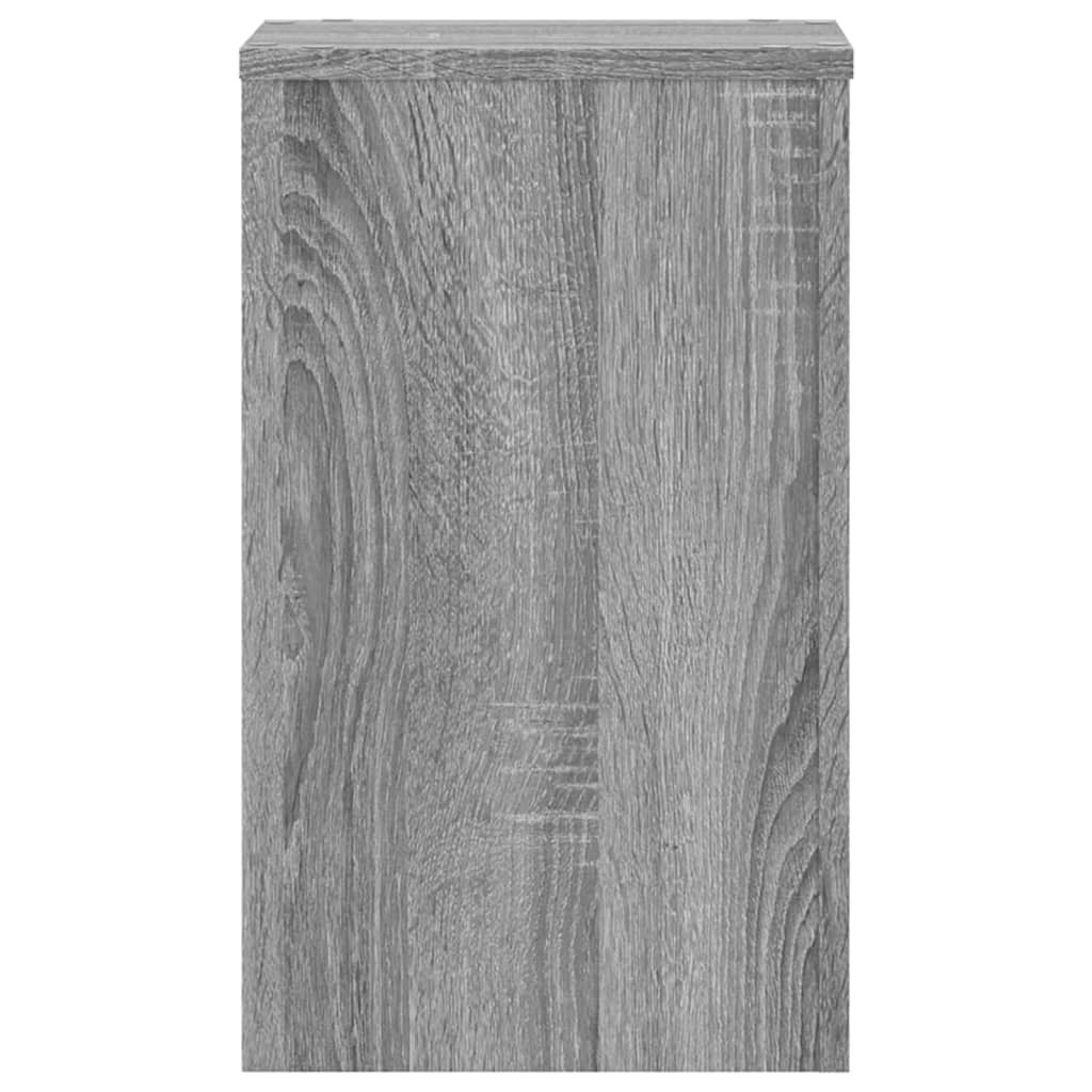 Stovai augalams, 2vnt., pilki ąžuolo, 30x30x50cm, mediena Stovai augalams, 2vnt., pilki ąžuolo, 30x30x50cm, mediena - Image 6
