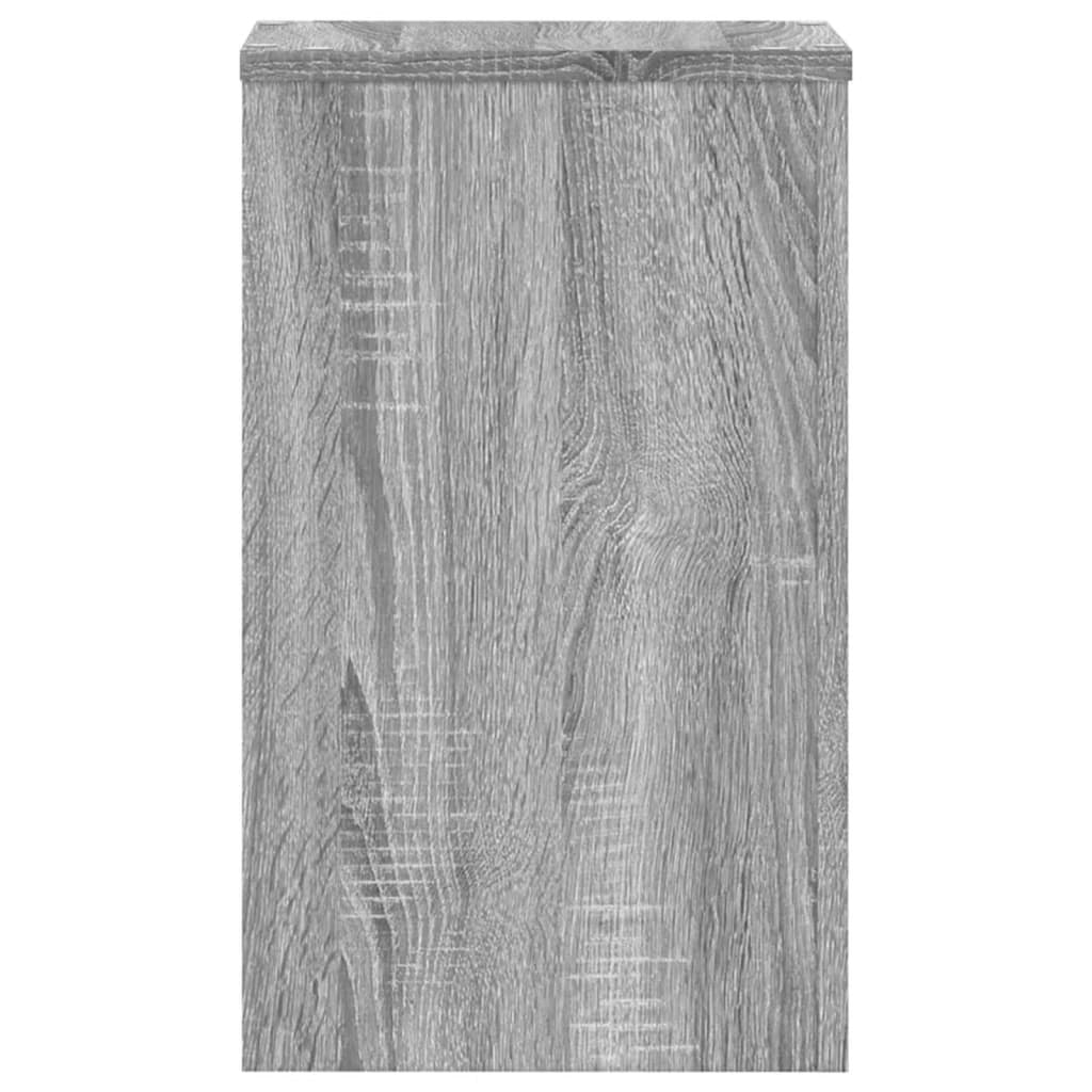 Stovai augalams, 2vnt., pilki ąžuolo, 30x30x50cm, mediena Stovai augalams, 2vnt., pilki ąžuolo, 30x30x50cm, mediena - Image 8