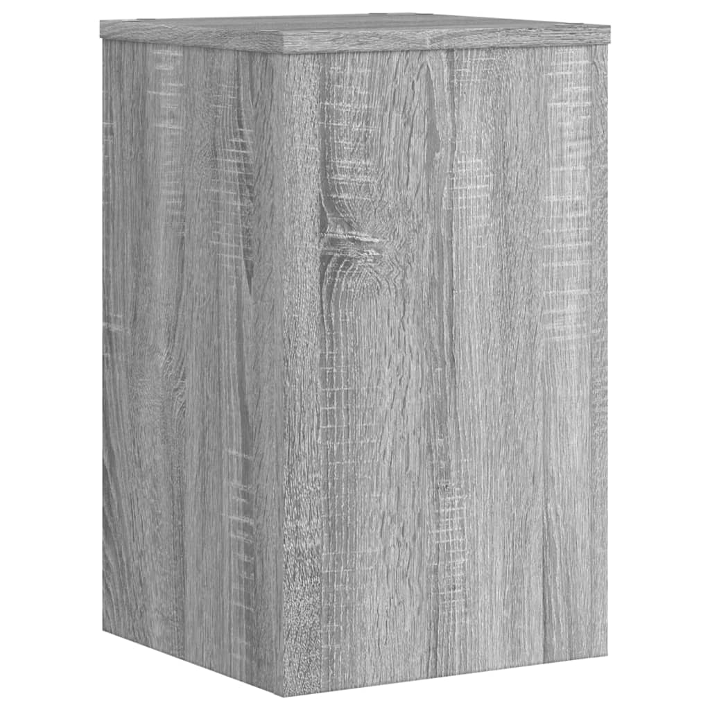 Stovai augalams, 2vnt., pilki ąžuolo, 30x30x50cm, mediena Stovai augalams, 2vnt., pilki ąžuolo, 30x30x50cm, mediena - Image 7