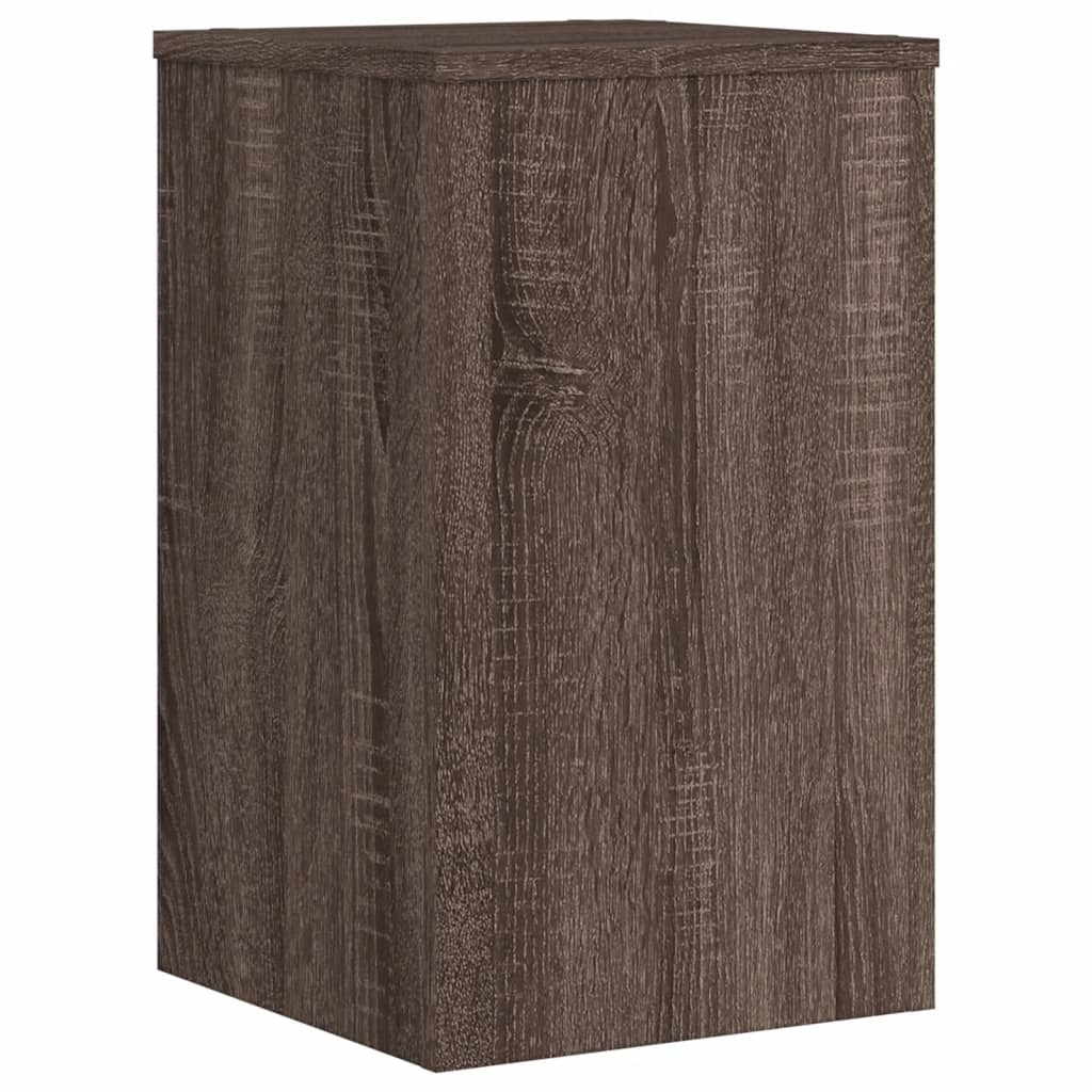 Stovai augalams, 2vnt., rudi ąžuolo, 30x30x50cm, mediena Stovai augalams, 2vnt., rudi ąžuolo, 30x30x50cm, mediena - Image 7