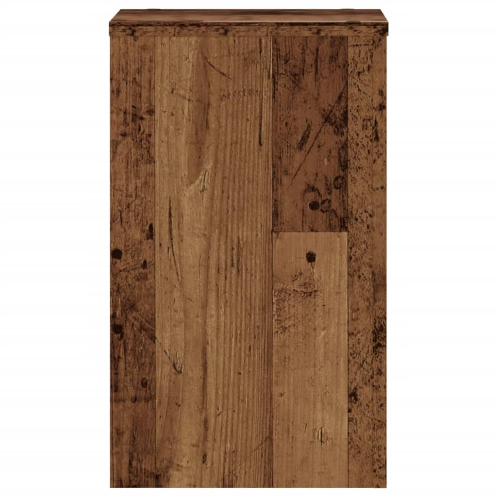 Stovai augalams, 2vnt., sendintos medienos, 30x30x50cm, mediena Stovai augalams, 2vnt., sendintos medienos, 30x30x50cm, mediena - Image 5