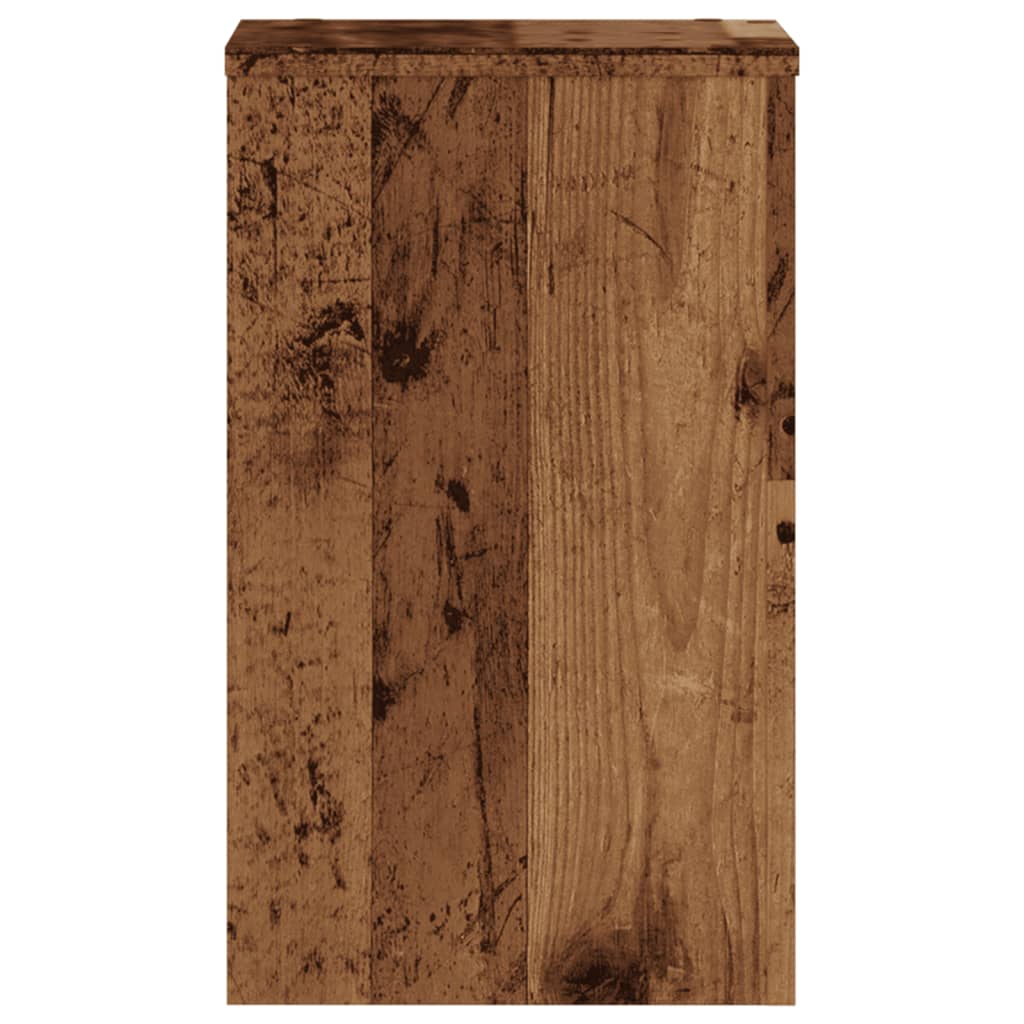 Stovai augalams, 2vnt., sendintos medienos, 30x30x50cm, mediena Stovai augalams, 2vnt., sendintos medienos, 30x30x50cm, mediena - Image 7