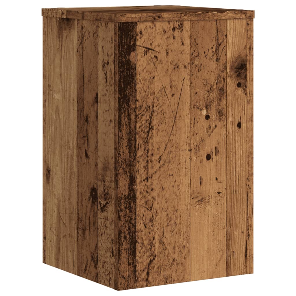 Stovai augalams, 2vnt., sendintos medienos, 30x30x50cm, mediena Stovai augalams, 2vnt., sendintos medienos, 30x30x50cm, mediena - Image 6