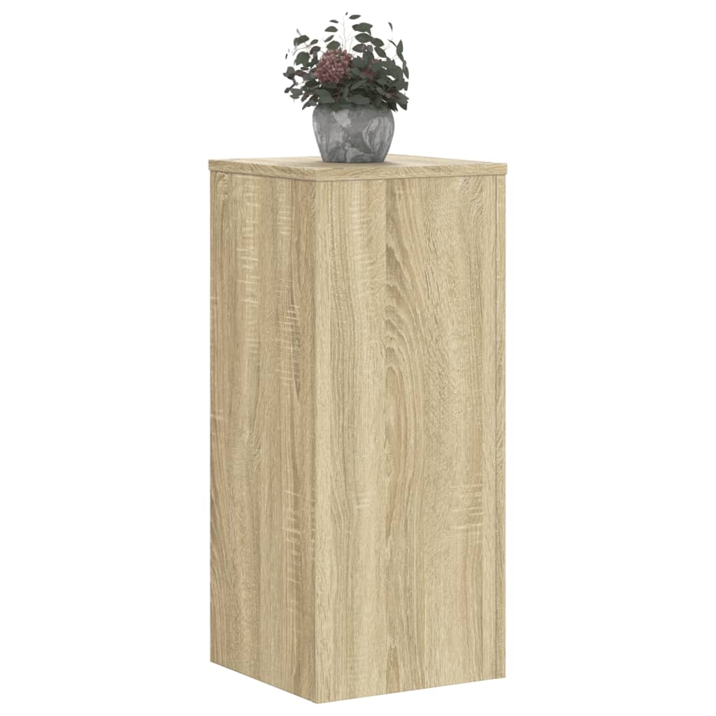 Stovai augalams, 2vnt., ąžuolo, 30x30x70cm, apdirbta mediena Stovai augalams, 2vnt., ąžuolo, 30x30x70cm, apdirbta mediena - Image 10