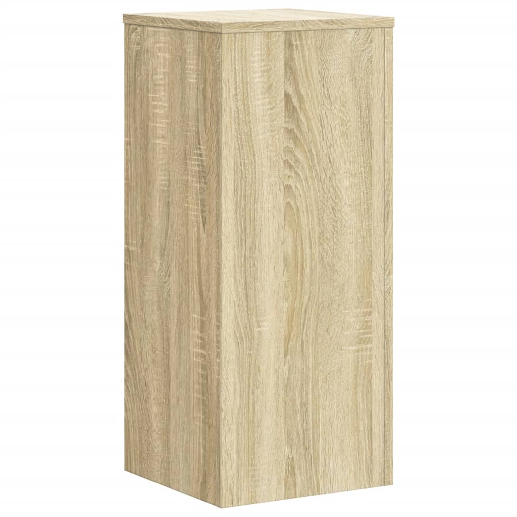 Stovai augalams, 2vnt., ąžuolo, 30x30x70cm, apdirbta mediena Stovai augalams, 2vnt., ąžuolo, 30x30x70cm, apdirbta mediena - Image 5