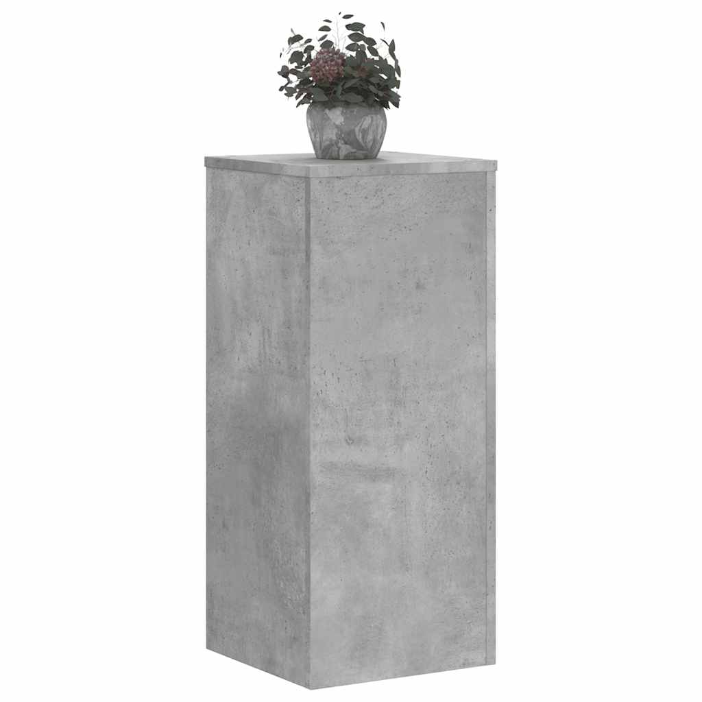 Stovai augalams, 2vnt., betono, 30x30x70cm, apdirbta mediena Stovai augalams, 2vnt., betono, 30x30x70cm, apdirbta mediena - Image 10