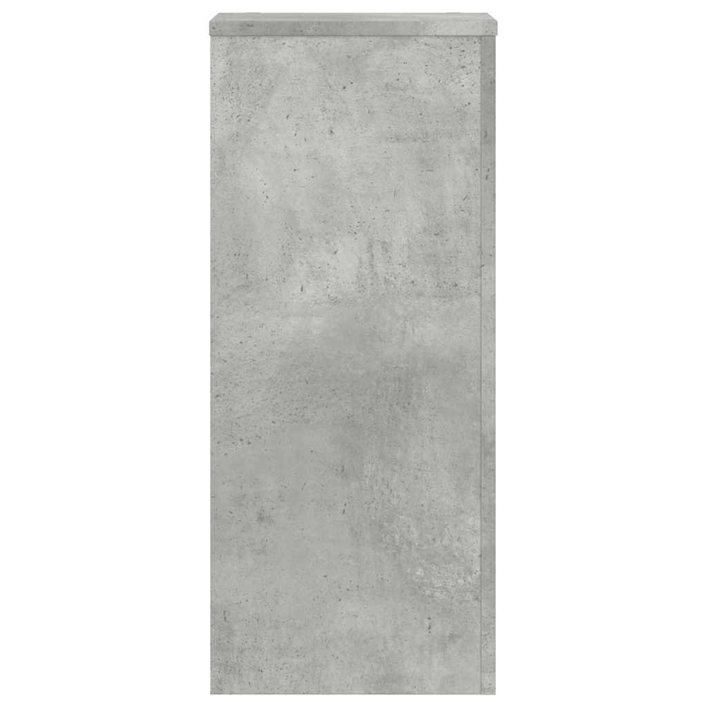 Stovai augalams, 2vnt., betono, 30x30x70cm, apdirbta mediena Stovai augalams, 2vnt., betono, 30x30x70cm, apdirbta mediena - Image 8