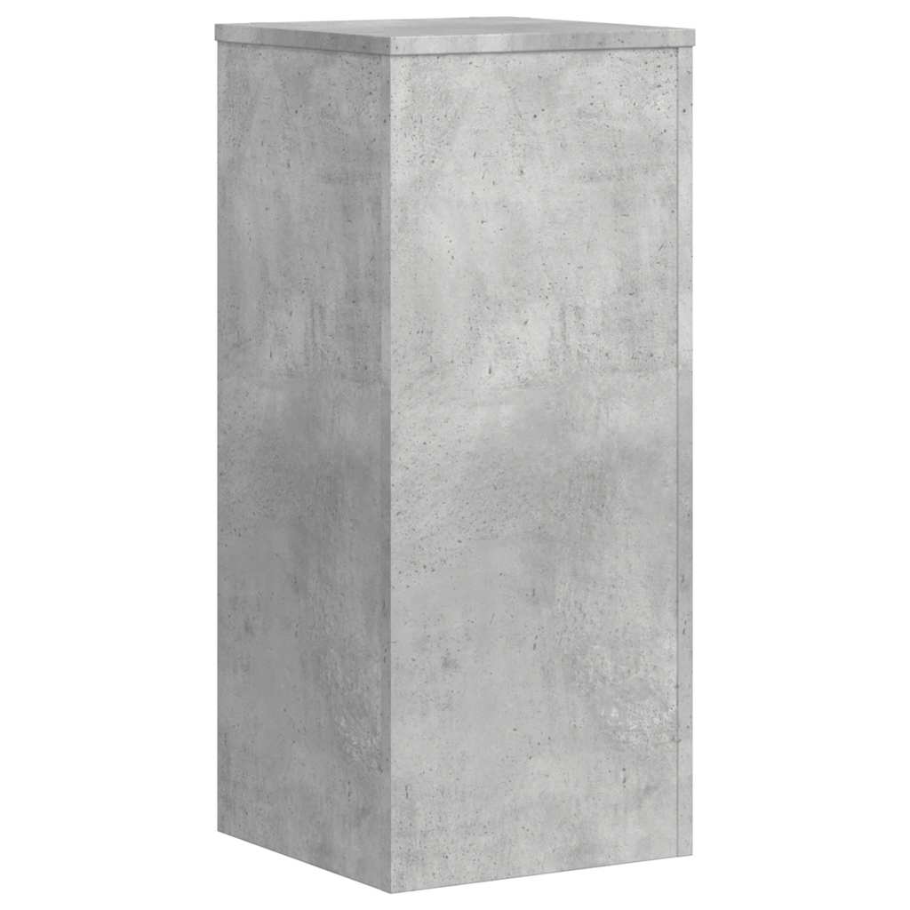 Stovai augalams, 2vnt., betono, 30x30x70cm, apdirbta mediena Stovai augalams, 2vnt., betono, 30x30x70cm, apdirbta mediena - Image 7