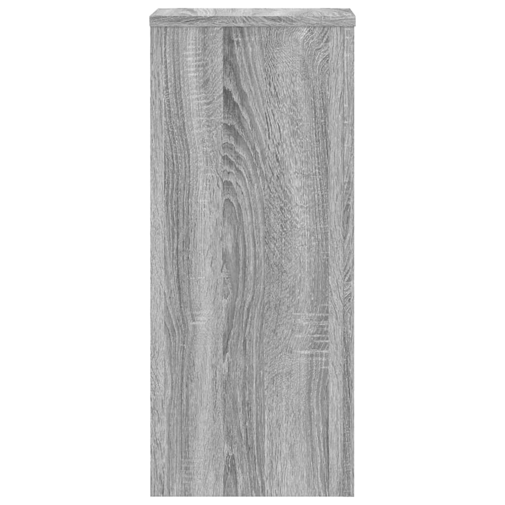 Stovai augalams, 2vnt., pilki ąžuolo, 30x30x70cm, mediena Stovai augalams, 2vnt., pilki ąžuolo, 30x30x70cm, mediena - Image 6