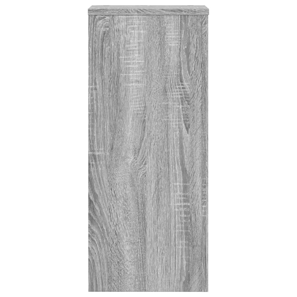 Stovai augalams, 2vnt., pilki ąžuolo, 30x30x70cm, mediena Stovai augalams, 2vnt., pilki ąžuolo, 30x30x70cm, mediena - Image 8