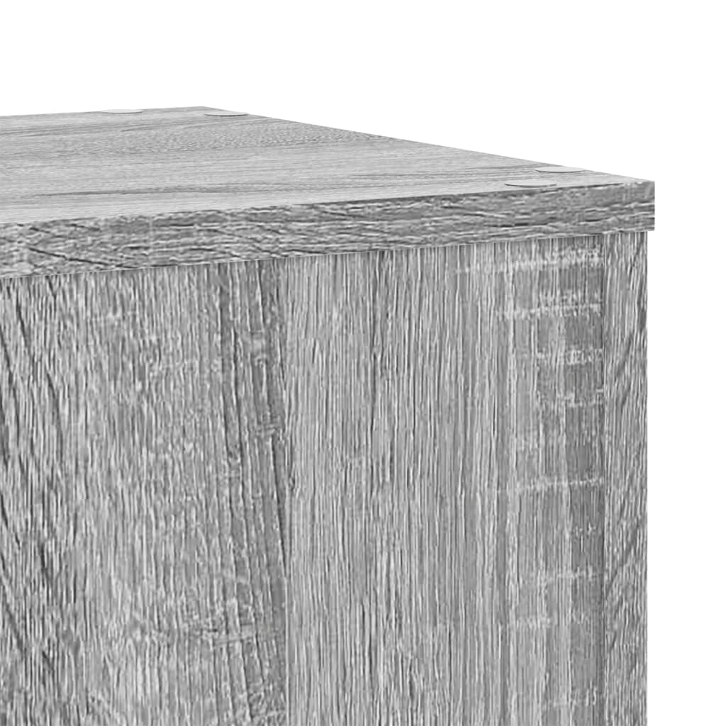Stovai augalams, 2vnt., pilki ąžuolo, 30x30x70cm, mediena Stovai augalams, 2vnt., pilki ąžuolo, 30x30x70cm, mediena - Image 9
