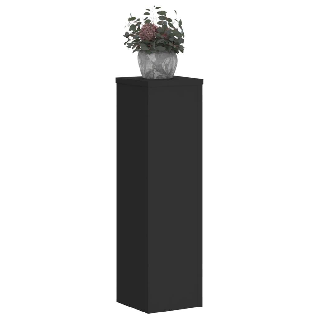 Stovai augalams, 2vnt., juodi, 17x17x60cm, apdirbta mediena Stovai augalams, 2vnt., juodi, 17x17x60cm, apdirbta mediena - Image 10