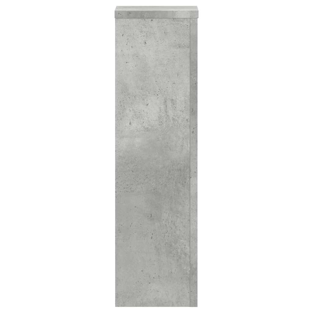 Stovai augalams, 2vnt., betono, 17x17x60cm, apdirbta mediena Stovai augalams, 2vnt., betono, 17x17x60cm, apdirbta mediena - Image 6