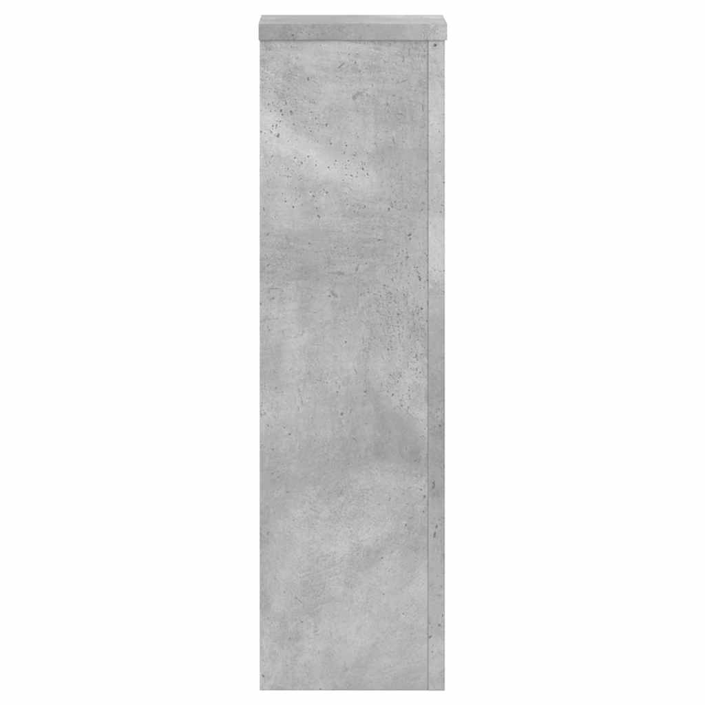 Stovai augalams, 2vnt., betono, 17x17x60cm, apdirbta mediena Stovai augalams, 2vnt., betono, 17x17x60cm, apdirbta mediena - Image 8