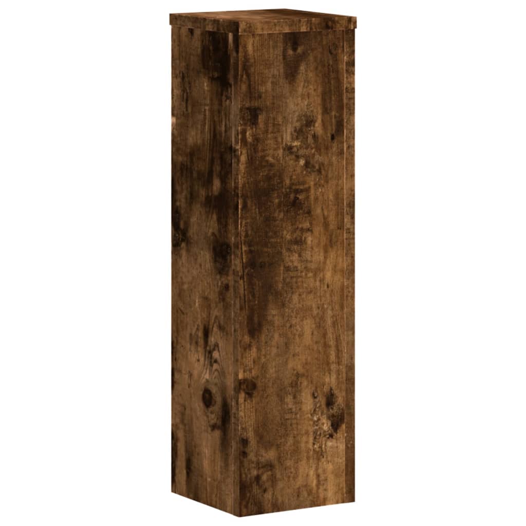 Stovai augalams, 2vnt., dūminiai, 17x17x60cm, apdirbta mediena Stovai augalams, 2vnt., dūminiai, 17x17x60cm, apdirbta mediena - Image 5