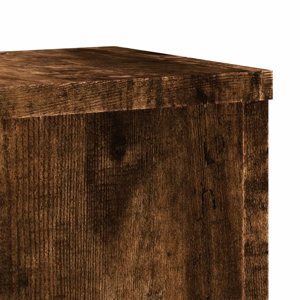 Stovai augalams, 2vnt., dūminiai, 17x17x60cm, apdirbta mediena Stovai augalams, 2vnt., dūminiai, 17x17x60cm, apdirbta mediena - Image 9