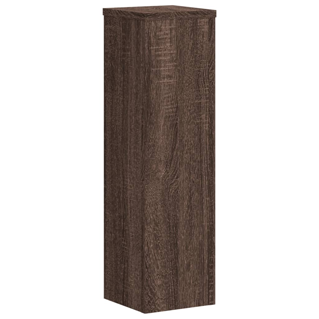 Stovai augalams, 2vnt., rudi ąžuolo, 17x17x60cm, mediena Stovai augalams, 2vnt., rudi ąžuolo, 17x17x60cm, mediena - Image 4