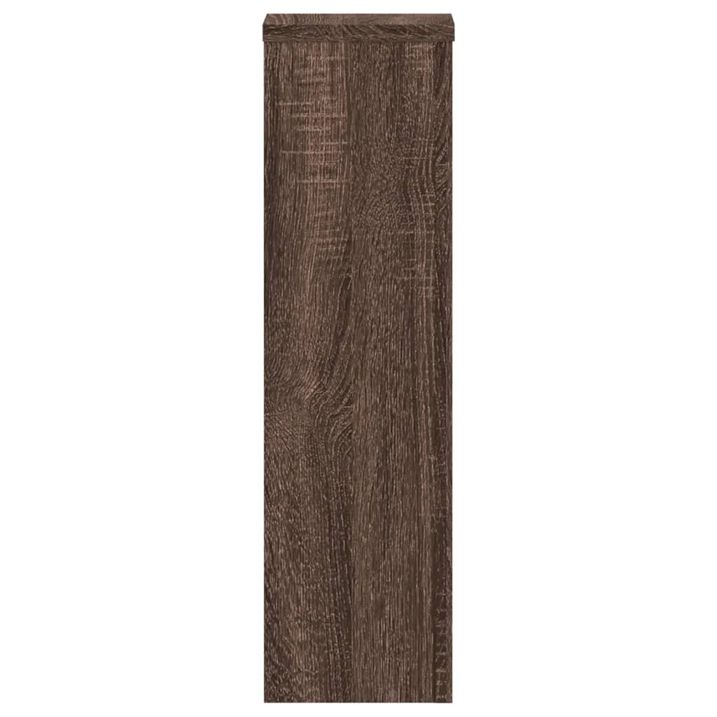 Stovai augalams, 2vnt., rudi ąžuolo, 17x17x60cm, mediena Stovai augalams, 2vnt., rudi ąžuolo, 17x17x60cm, mediena - Image 5
