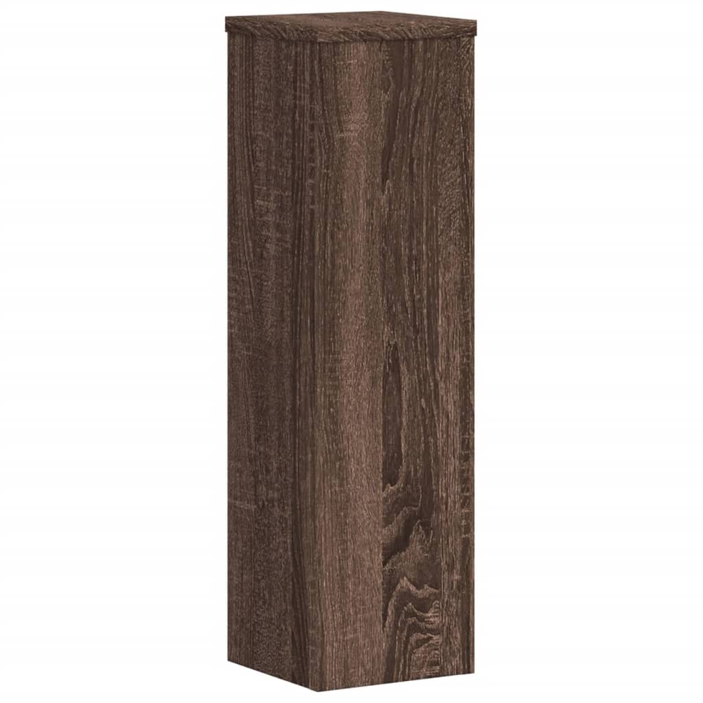 Stovai augalams, 2vnt., rudi ąžuolo, 17x17x60cm, mediena Stovai augalams, 2vnt., rudi ąžuolo, 17x17x60cm, mediena - Image 7