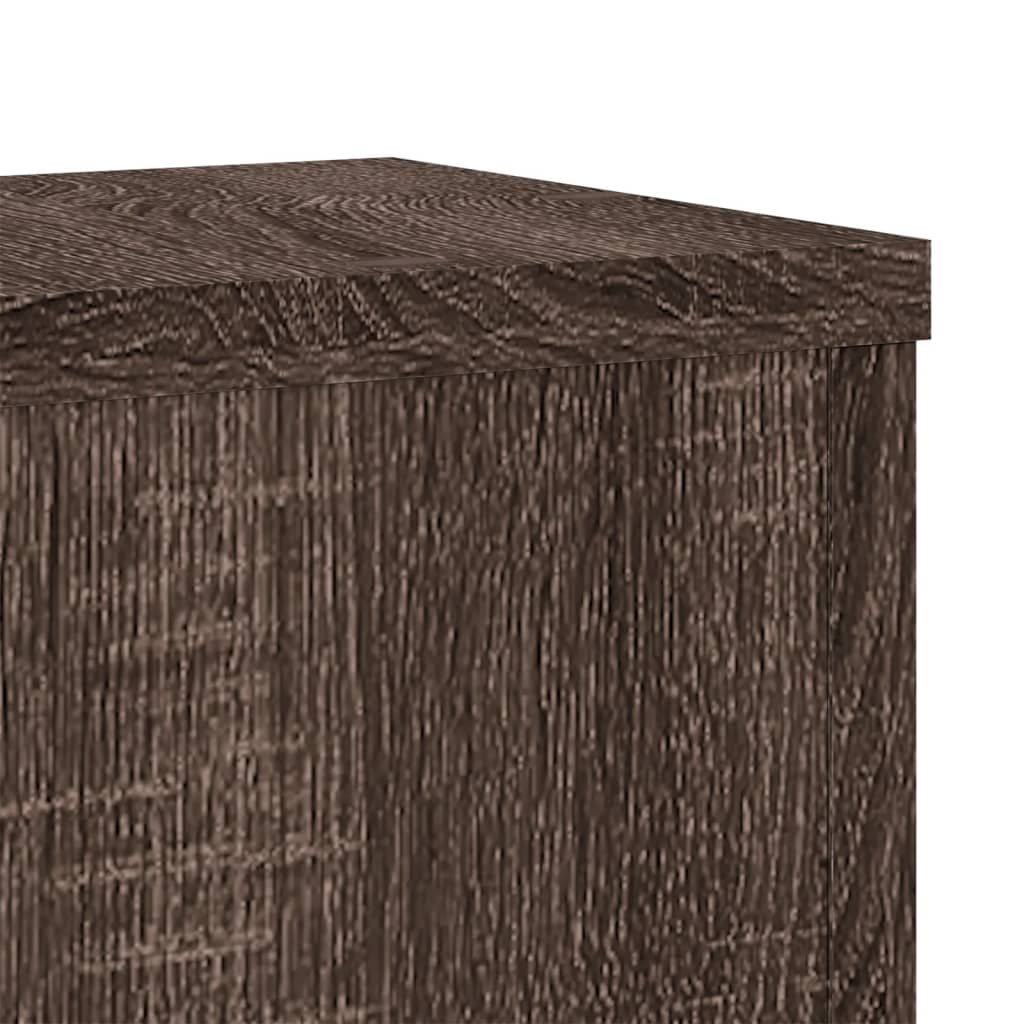 Stovai augalams, 2vnt., rudi ąžuolo, 17x17x60cm, mediena Stovai augalams, 2vnt., rudi ąžuolo, 17x17x60cm, mediena - Image 8