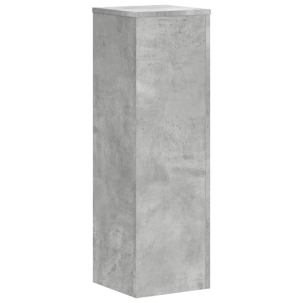 Stovai augalams, 2vnt., betono, 25x25x80cm, apdirbta mediena Stovai augalams, 2vnt., betono, 25x25x80cm, apdirbta mediena - Image 5