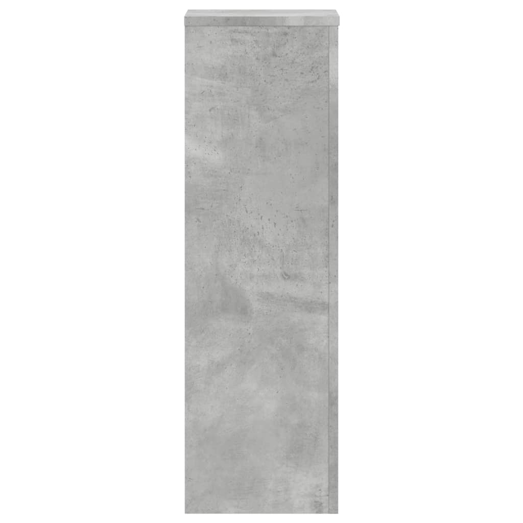 Stovai augalams, 2vnt., betono, 25x25x80cm, apdirbta mediena Stovai augalams, 2vnt., betono, 25x25x80cm, apdirbta mediena - Image 6